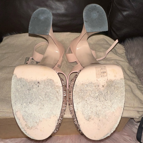 Gucci Biege GG platform sandal - Picture 4 of 4